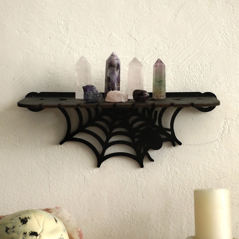 Gothic Wooden Wall Display Shelf - Multiple Designs - product image 1